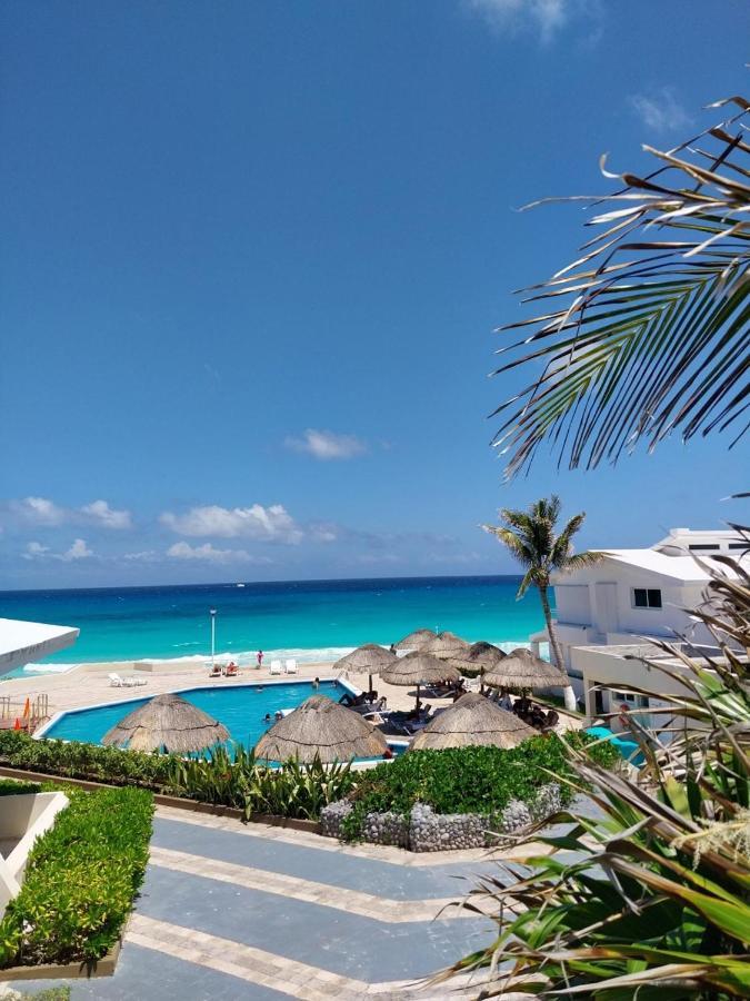 Placentero Depa En Mar Caribe! Cancún Exterior foto
