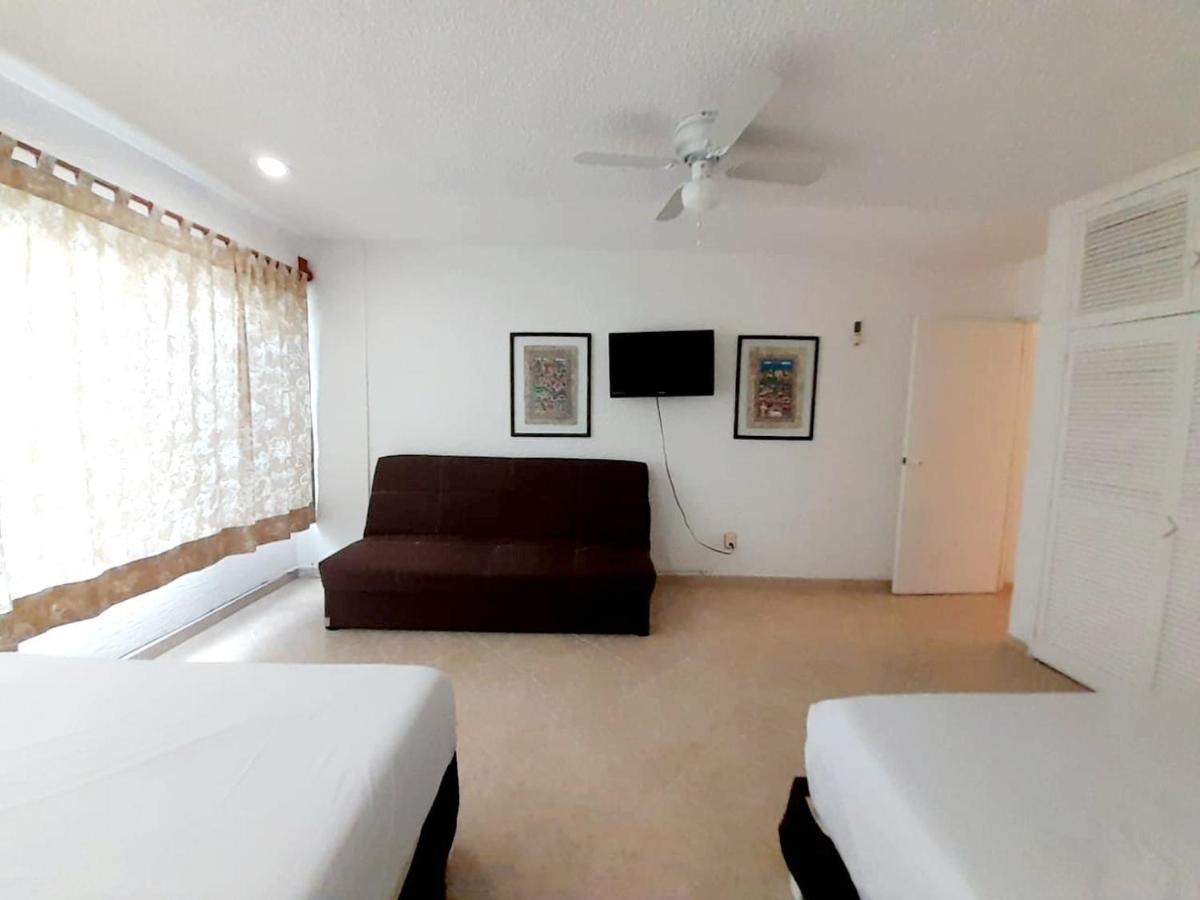 Placentero Depa En Mar Caribe! Cancún Exterior foto